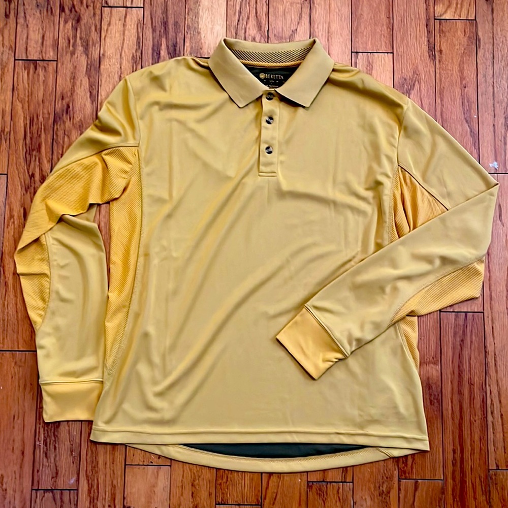 Excellent Men’s Beretta Vented Polo Outdoor Shooting Shirt